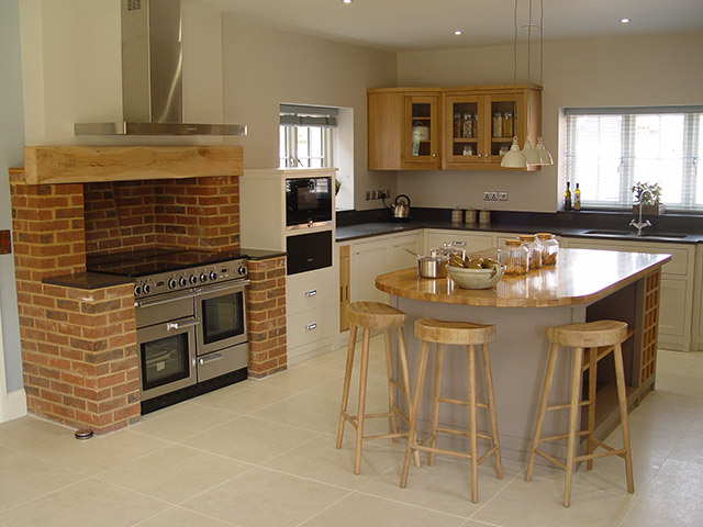 Modern Oak Kitchen